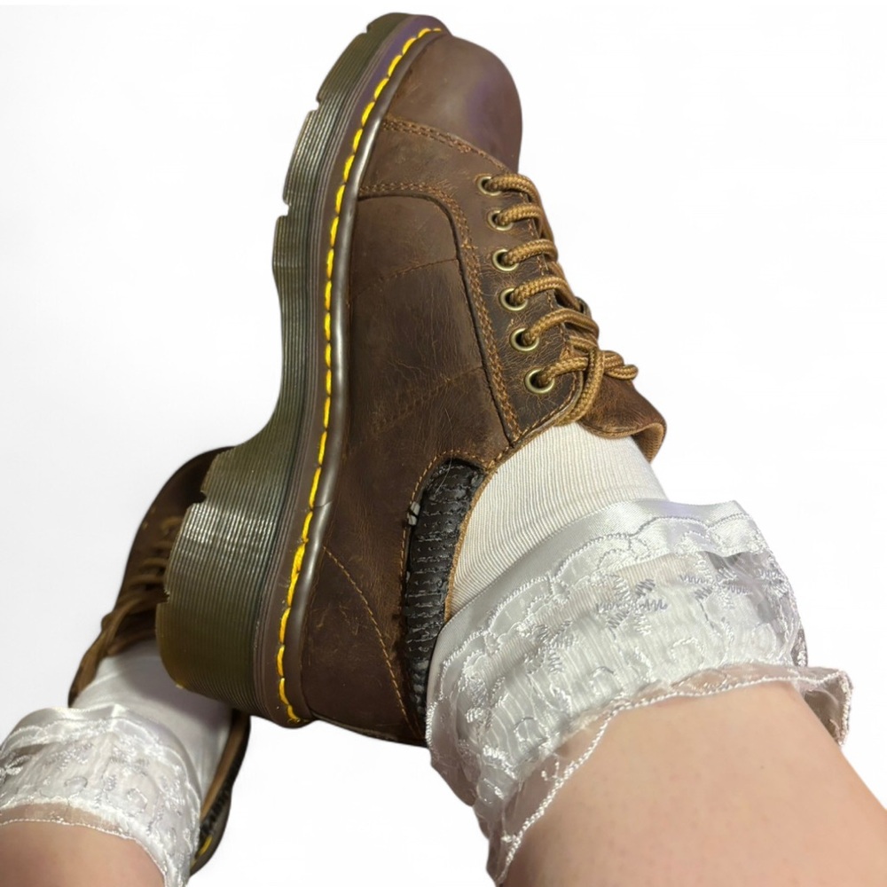 Vintage Brown Low Top Doc Martens